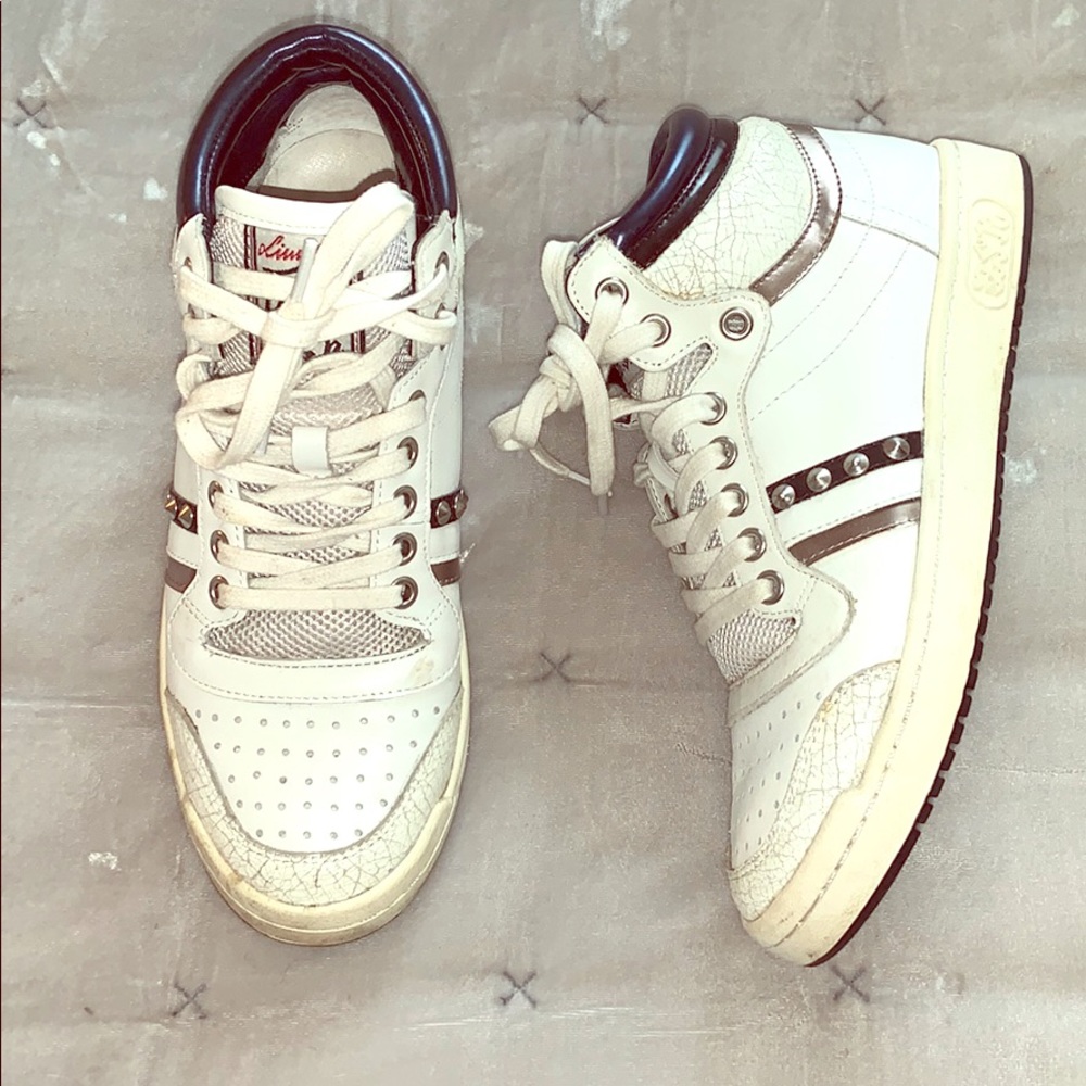 ASH STUDDED HIGH TOPS 38